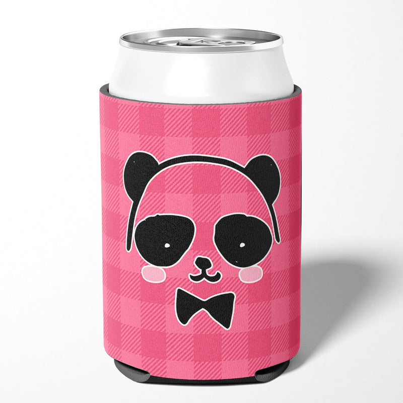 Panda Bear Pink Face Can or Bottle Hugger BB7039CC