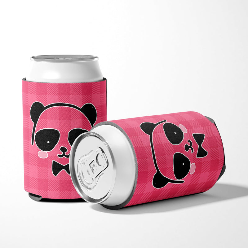 Panda Bear Pink Face Can or Bottle Hugger BB7039CC