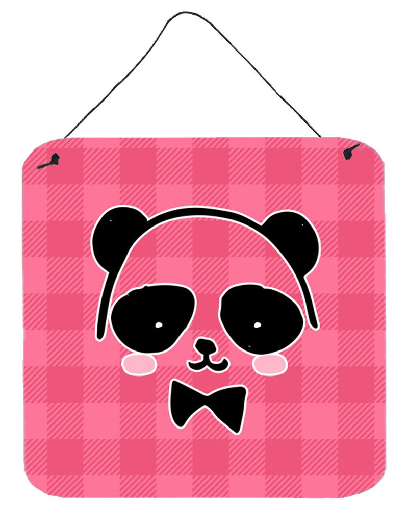 Panda Bear Pink Face Wall or Door Hanging Prints BB7039DS66