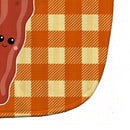 Bacon Face Baby Bib Easy-Clean Baby Bib Baby Feeding Accessory Baby Mealtime Essential, 10 x 13, Multicolor