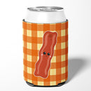Bacon Face Can or Bottle Hugger Cooler Sleeve for Standard 12 oz Cans, Insulated Foam Beer & Soda Can Hugger Reusable