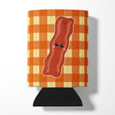 Bacon Face Can or Bottle Hugger Cooler Sleeve for Standard 12 oz Cans, Insulated Foam Beer & Soda Can Hugger Reusable
