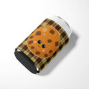 Cookie Face Can or Bottle Hugger Cooler Sleeve for Standard 12 oz Cans, Insulated Foam Beer & Soda Can Hugger Reusable