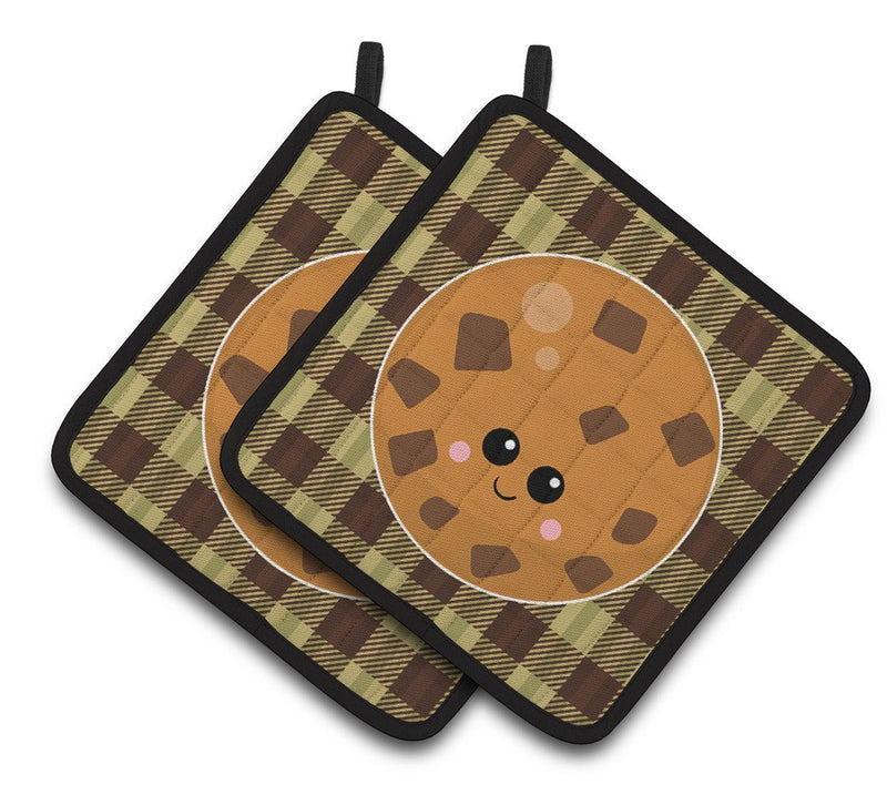 Cookie Face Pair of Pot Holders BB7046PTHD