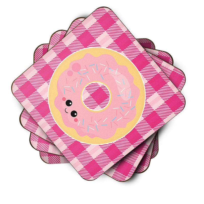 Donut Face Foam Coaster Set of 4 BB7048FC