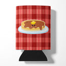 Pancake Face Can or Bottle Hugger Cooler Sleeve for Standard 12 oz Cans, Insulated Foam Beer & Soda Can Hugger Reusable