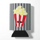 Popcorn Face Can or Bottle Hugger Cooler Sleeve for Standard 12 oz Cans, Insulated Foam Beer & Soda Can Hugger Reusable