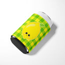 Lemon Face Can or Bottle Hugger Cooler Sleeve for Standard 12 oz Cans, Insulated Foam Beer & Soda Can Hugger Reusable