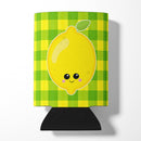 Lemon Face Can or Bottle Hugger Cooler Sleeve for Standard 12 oz Cans, Insulated Foam Beer & Soda Can Hugger Reusable