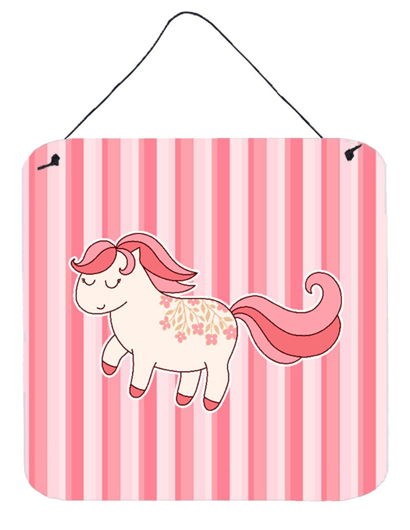 Little Pink Pony Wall or Door Hanging Prints BB7060DS66