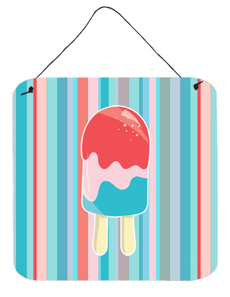 Ice Pop Popsicle Red Pink Blue Wall or Door Hanging Prints BB7062DS66