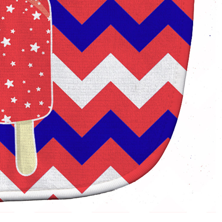 Ice Pop Popsicle Red White Blue Baby Bib BB7063BIB