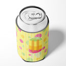 Ice Pop Popcicle Polkadots Can or Bottle Hugger Cooler Sleeve for Standard 12 oz Cans, Insulated Foam Beer & Soda Can Hugger Reusable