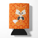 Baby Fox Quatrafoil Can or Bottle Hugger Cooler Sleeve for Standard 12 oz Cans, Insulated Foam Beer & Soda Can Hugger Reusable