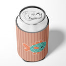 Fish Can or Bottle Hugger Cooler Sleeve for Standard 12 oz Cans, Insulated Foam Beer & Soda Can Hugger Reusable