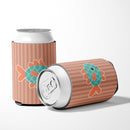 Fish Can or Bottle Hugger Cooler Sleeve for Standard 12 oz Cans, Insulated Foam Beer & Soda Can Hugger Reusable