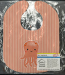 Octopus Baby Bib Easy-Clean Baby Bib Baby Feeding Accessory Baby Mealtime Essential, 10 x 13, Multicolor