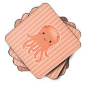 Octopus Foam Coasters Set of 4 Cup Coasters for Indoor Outdoor, Tabletop Protection, Anti Slip, Mouse pad Material