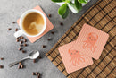 Octopus Foam Coasters Set of 4 Cup Coasters for Indoor Outdoor, Tabletop Protection, Anti Slip, Mouse pad Material