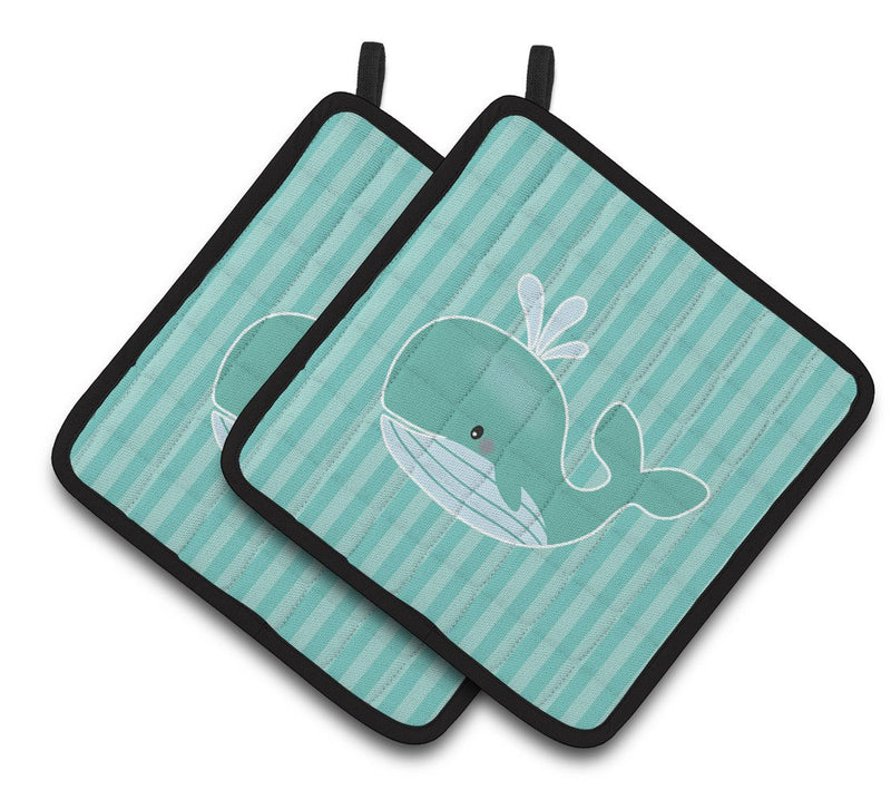 Whale Pair of Pot Holders BB7125PTHD