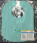 Starfish Baby Bib Easy-Clean Baby Bib Baby Feeding Accessory Baby Mealtime Essential, 10 x 13, Multicolor