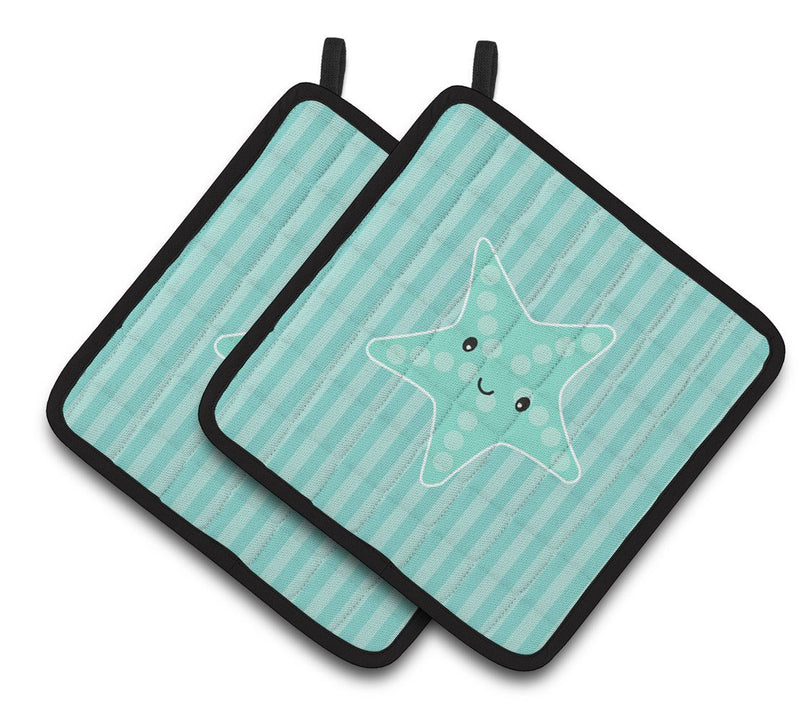 Starfish Pair of Pot Holders BB7127PTHD