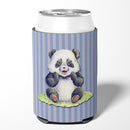Panda Bear Can or Bottle Hugger Cooler Sleeve for Standard 12 oz Cans, Insulated Foam Beer & Soda Can Hugger Reusable