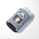 Panda Bear Can or Bottle Hugger Cooler Sleeve for Standard 12 oz Cans, Insulated Foam Beer & Soda Can Hugger Reusable