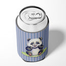 Panda Bear Can or Bottle Hugger Cooler Sleeve for Standard 12 oz Cans, Insulated Foam Beer & Soda Can Hugger Reusable
