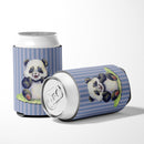 Panda Bear Can or Bottle Hugger Cooler Sleeve for Standard 12 oz Cans, Insulated Foam Beer & Soda Can Hugger Reusable