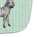 Zebra Baby Bib Easy-Clean Baby Bib Baby Feeding Accessory Baby Mealtime Essential, 10 x 13, Multicolor
