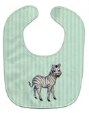 Zebra Baby Bib Easy-Clean Baby Bib Baby Feeding Accessory Baby Mealtime Essential, 10 x 13, Multicolor