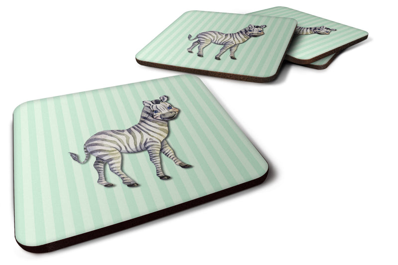 Zebra Foam Coaster Set of 4 BB7143FC