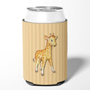 Giraffe Can or Bottle Hugger Cooler Sleeve for Standard 12 oz Cans, Insulated Foam Beer & Soda Can Hugger Reusable