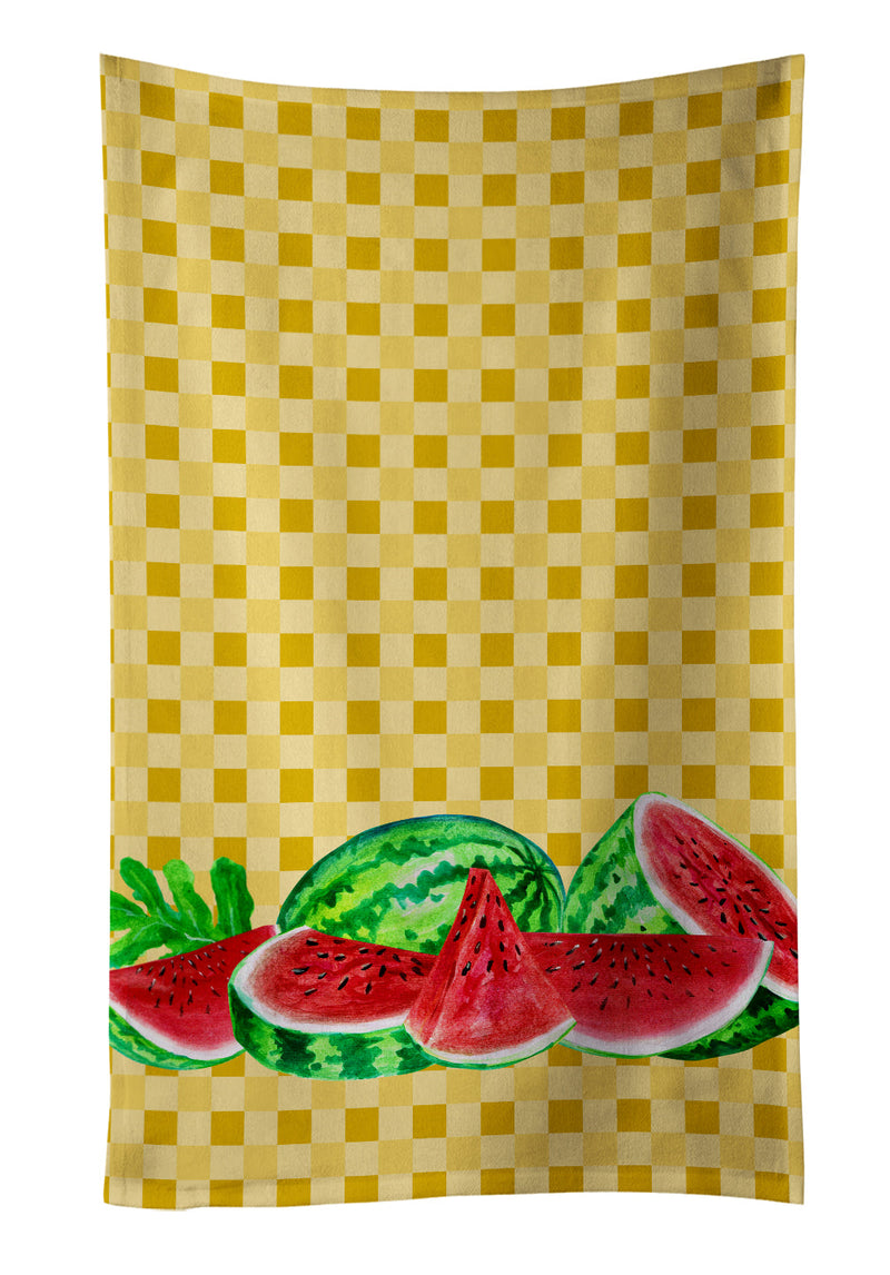 Watermelon on Basketweave Kitchen Towel BB7183KTWL