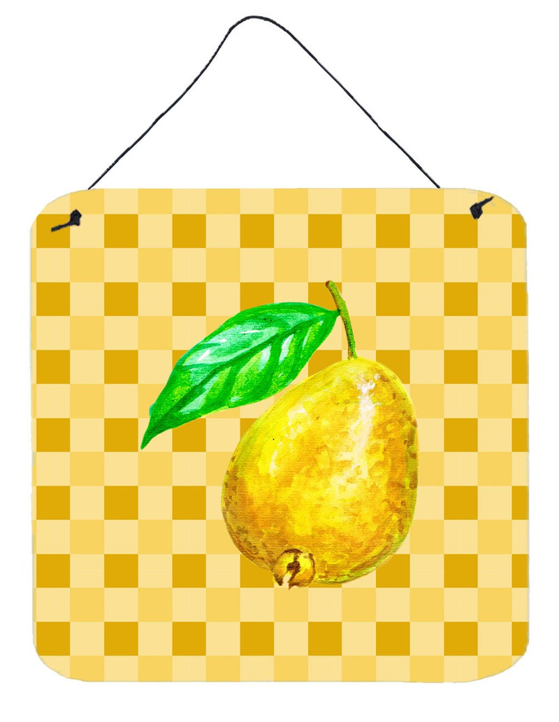 Guava on Basketweave Wall or Door Hanging Prints BB7230DS66