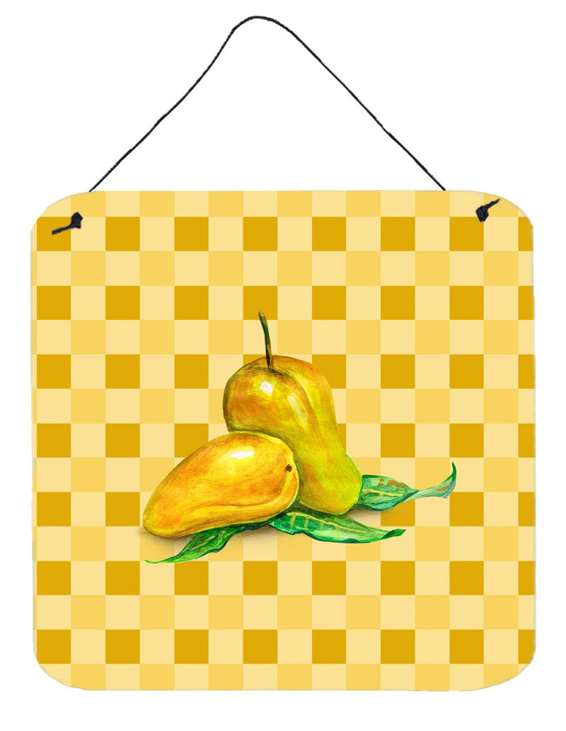 Mangos on Basketweave Wall or Door Hanging Prints BB7233DS66