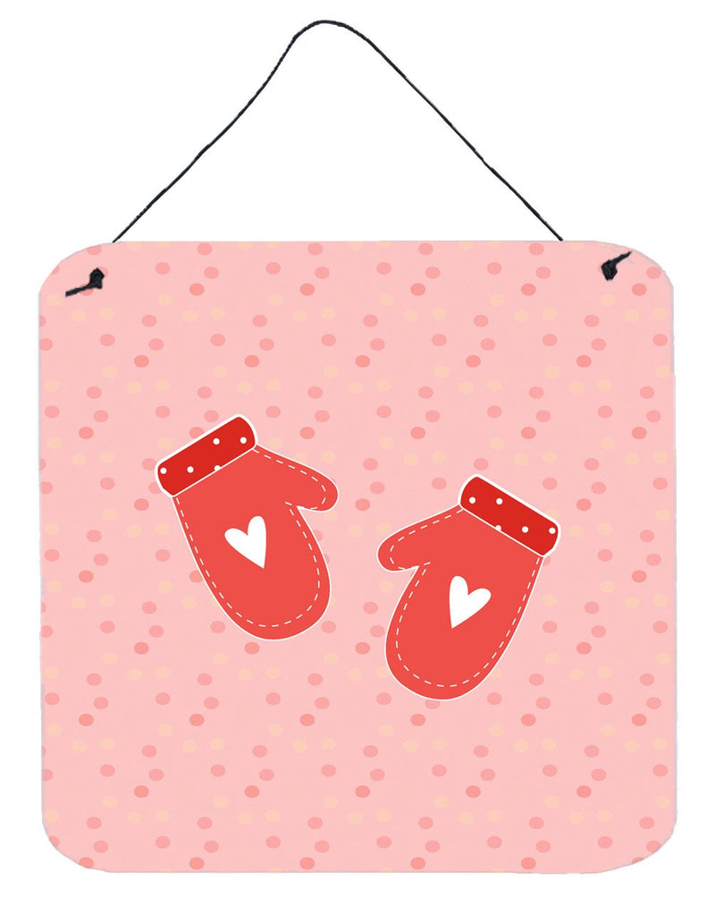 Oven Mitts Pink Wall or Door Hanging Prints BB7267DS66