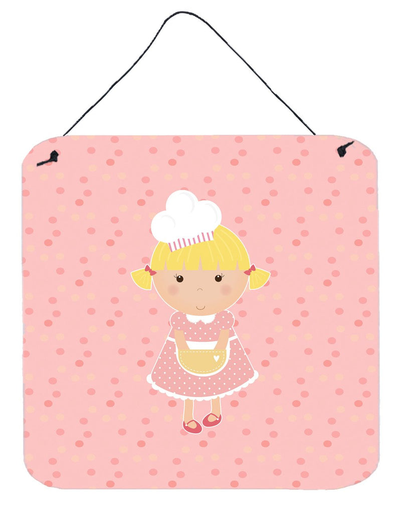 Baker Blonde on Pink Wall or Door Hanging Prints BB7279DS66