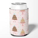 Decorated Cakes Can or Bottle Hugger Cooler Sleeve for Standard 12 oz Cans, Insulated Foam Beer & Soda Can Hugger Reusable