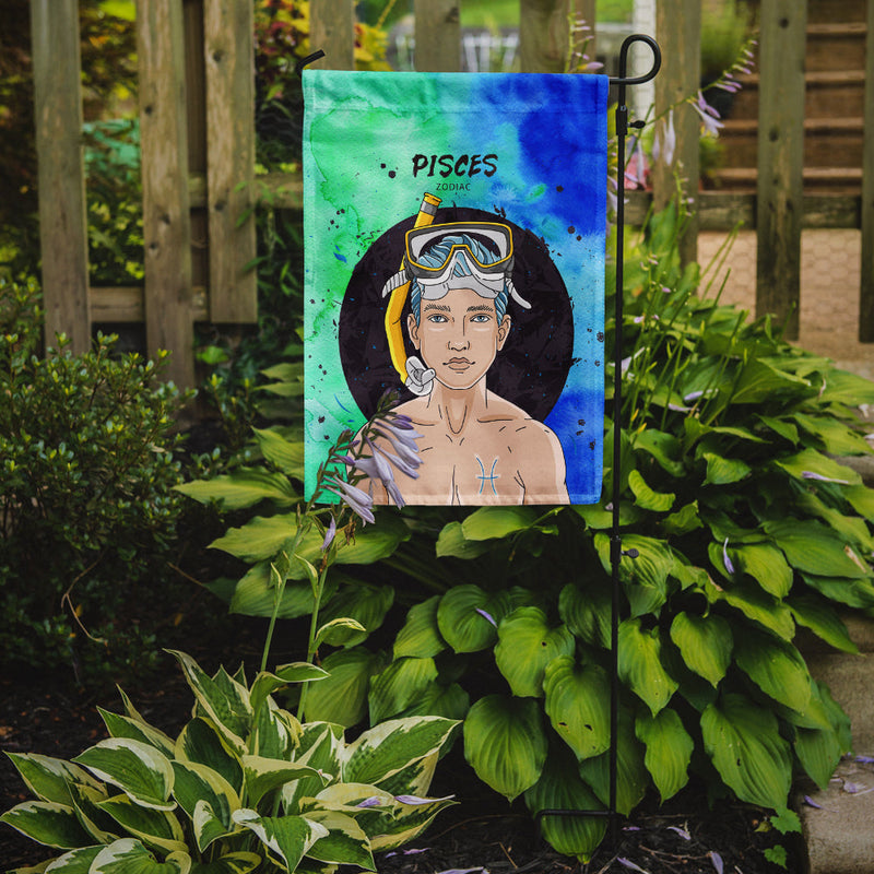 Pisces Zodiac Sign Flag Garden Size BB7316GF