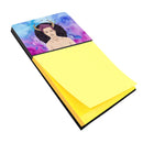 Taurus Zodiac Sign Watercolor Sticky Note Holder Refillable Dispenser Desk Accessory 3x3 Pad Gift