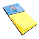 Cowboy Watercolor Watercolor Sticky Note Holder Refillable Dispenser Desk Accessory 3x3 Pad Gift