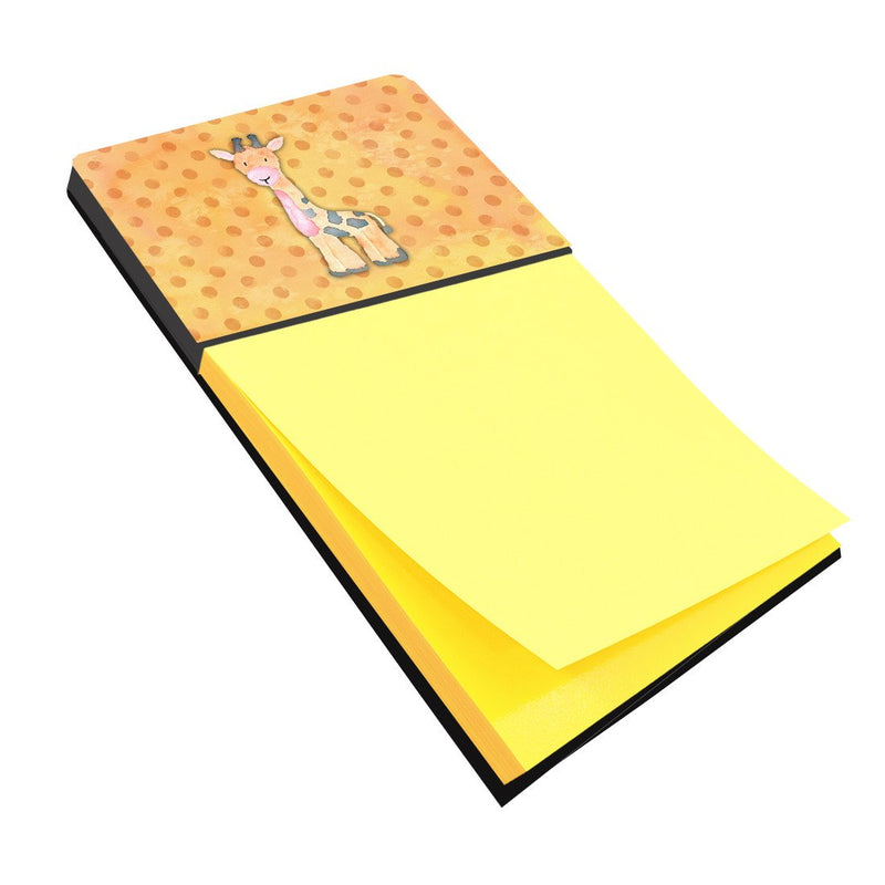 Polkadot Griaffe Watercolor Sticky Note Holder BB7373SN