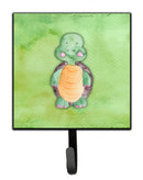 Turtle Watercolor Leash or Key Holder Wall Hooks, Key Hooks Holder, Coat Rack Wall Mount, Coat Hooks, Hooks for Hanging Keys, Towels, Aprons, Leashes