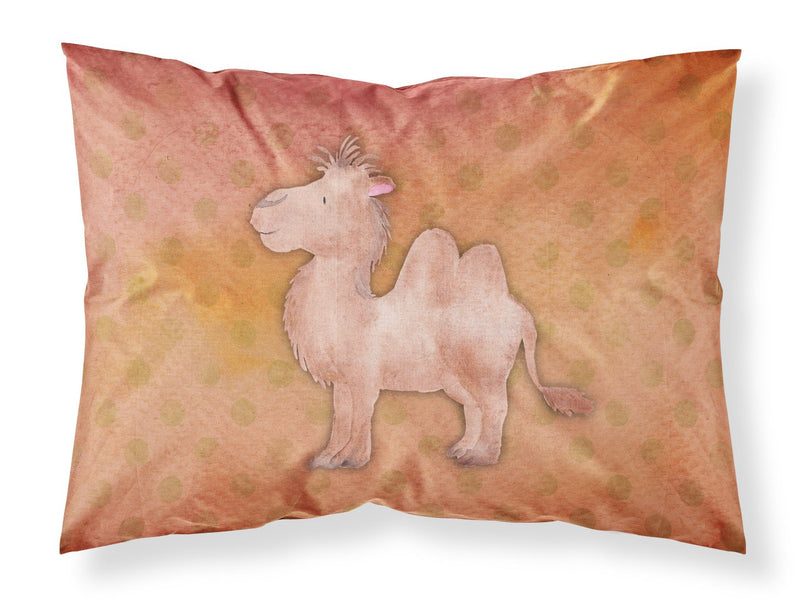 Polkadot Camel Watercolor Fabric Standard Pillowcase BB7393PILLOWCASE