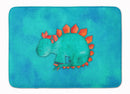 Stegosaurus Watercolor Memory Foam Kitchen Mat Machine Washable Anti-Fatigue Cushion Comfort Bath or Kitchen Rug