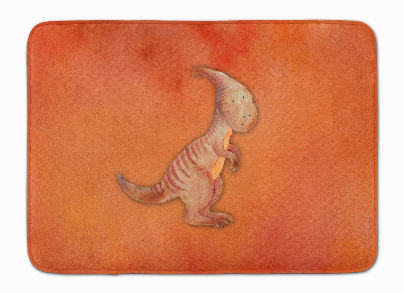 Parasaurolophus Watercolor Machine Washable Memory Foam Mat BB7400RUG