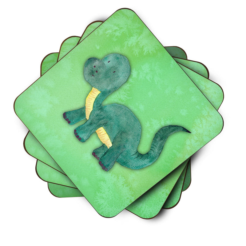 Brontosaurus Watercolor Foam Coaster Set of 4 BB7404FC