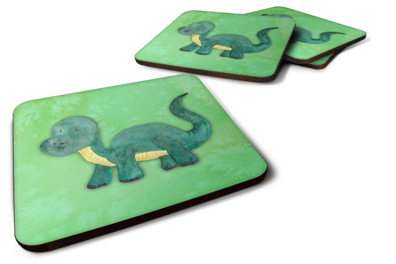 Brontosaurus Watercolor Foam Coaster Set of 4 BB7404FC